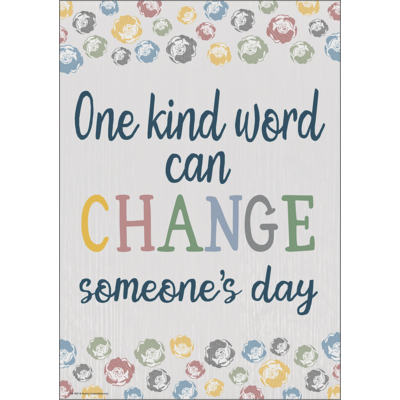One Kind Word Positive Poster