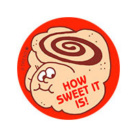 How Sweet It Is!, Cinnamon Roll scent Retro Scratch 'n Sniff Stinky Stickers®