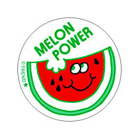 Melon Power, Watermelon scent Retro Scratch 'n Sniff Stinky Stickers®