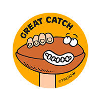 Great Catch, Pigskin scent Retro Scratch 'n Sniff Stinky Stickers®