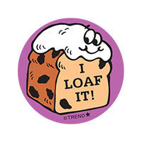 I Loaf It!, Raisin Bread scent Retro Scratch 'n Sniff Stinky Stickers®