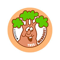 Tree-mendous!, Wood scent Retro Scratch 'n Sniff Stinky Stickers®