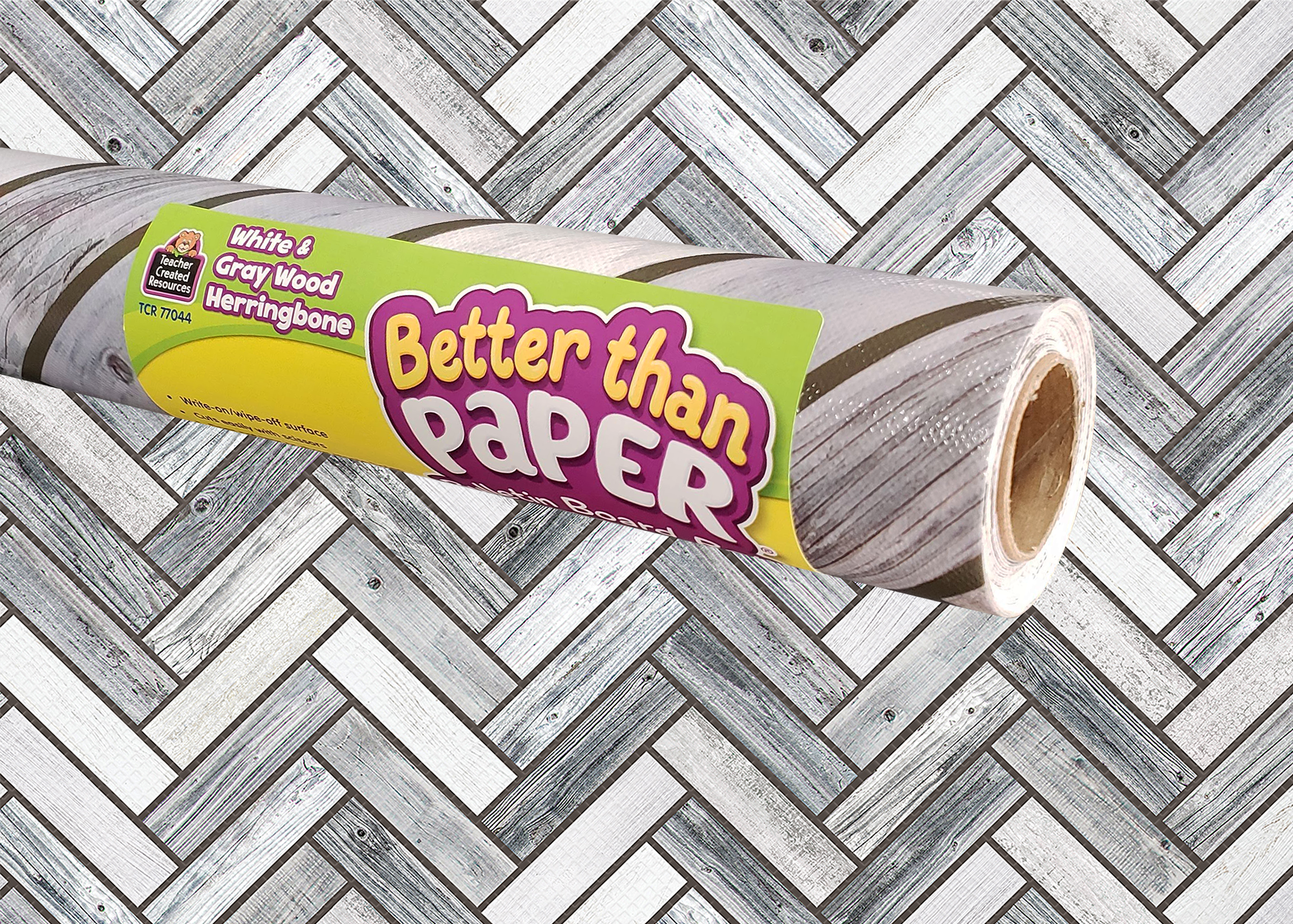 White Wood Better Than Paper Bulletin Board Roll