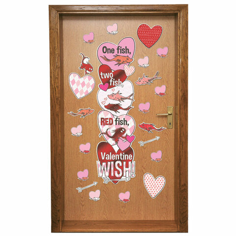 Dr. Seuss™ One Fish, Two Fish Valentine's Day Wish All-In-One Door Decor Kit
