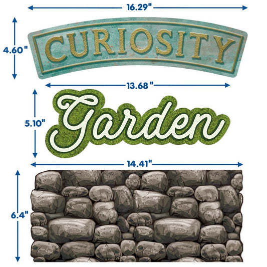 Curiosity Garden Welcome Bulletin Board Set