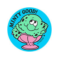 Minty Good!, Mint Ice Cream scent Retro Scratch 'n Sniff Stinky Stickers®