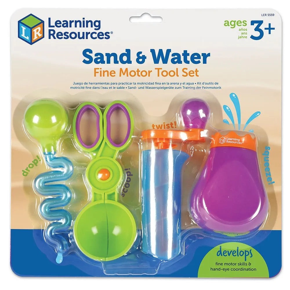 Sand & Water Fine Motor Tool Set – Trendy Teachers, LLC