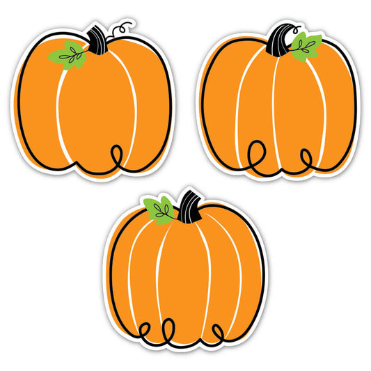 Doodle Pumpkin 6" Designer Cut-Outs