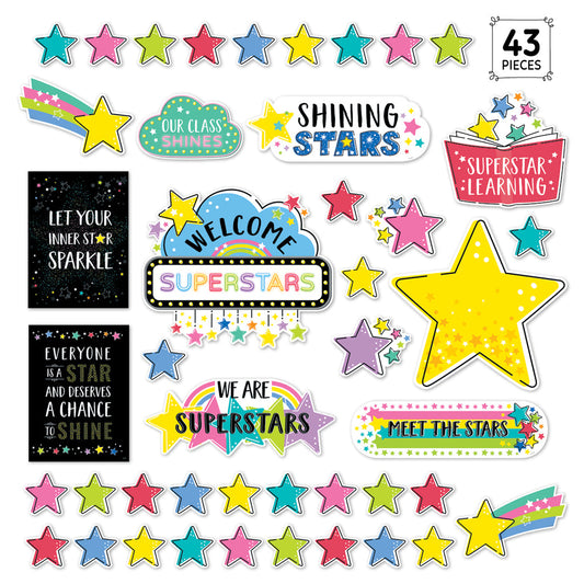 Star Bright Shine Bright Bulletin Board