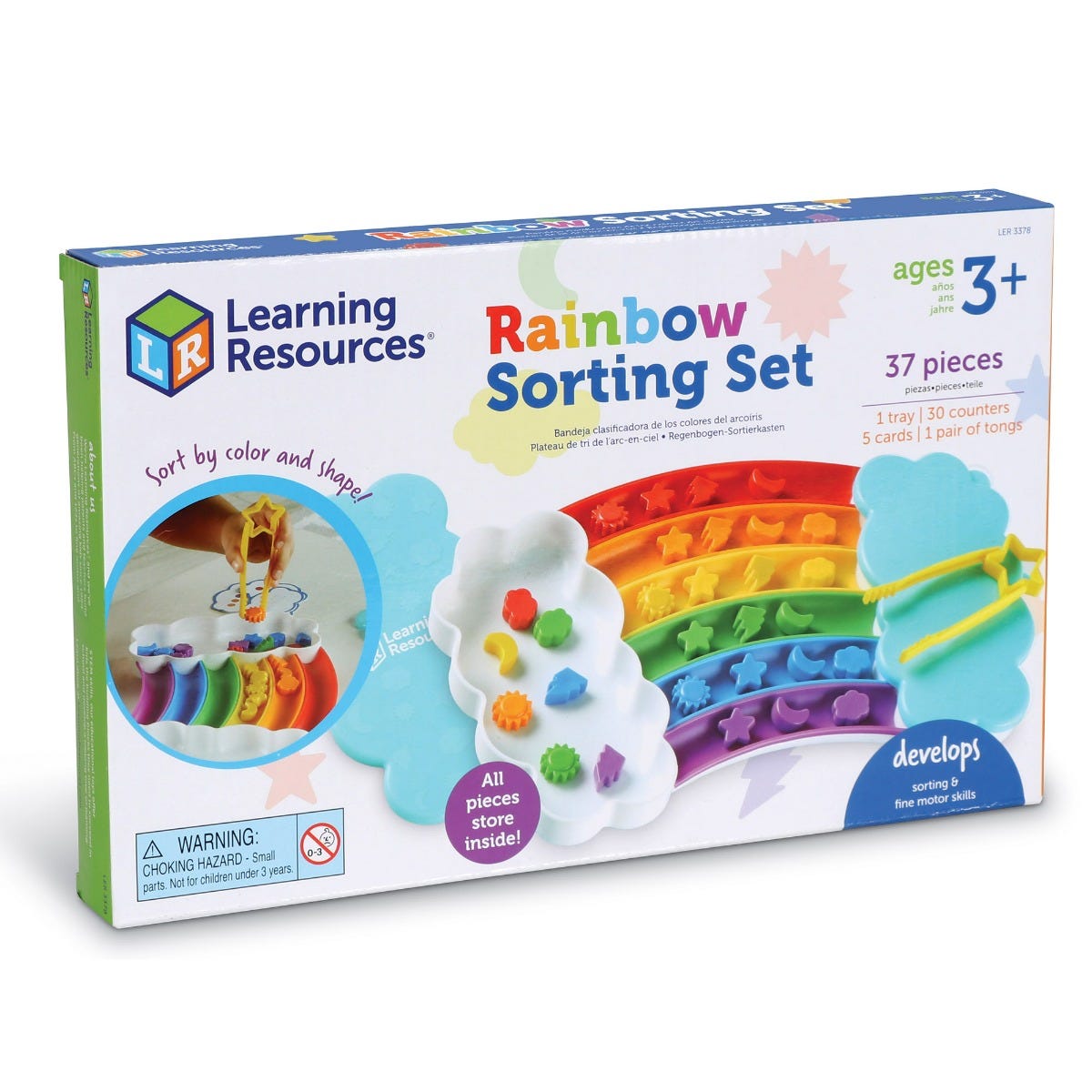 Rainbow Sorting Activity Set