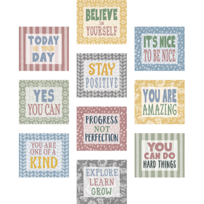 Classroom Cottage Positive Sayings Accents