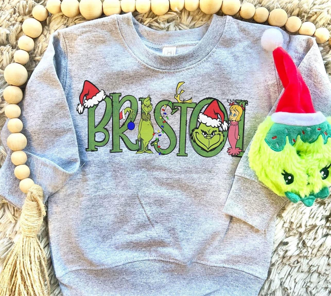 Personalized Grinch Name Shirt