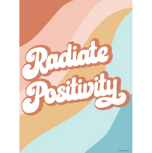 Good Vibes "Radiate Positivity" Poster