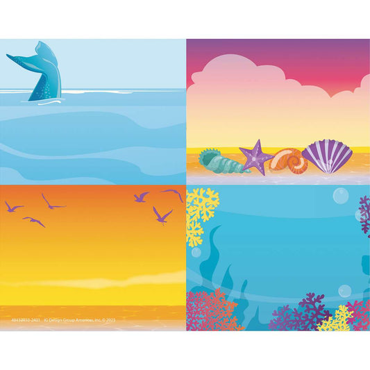 Seas the Day Name Tags