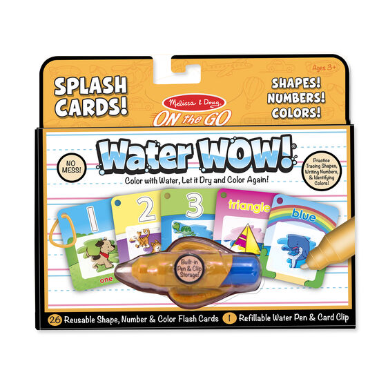 Water Wow! - Splash Cards Shapes, Numbers & Colors