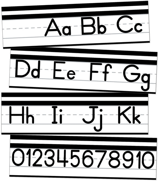 Alphabet Line: Manuscript
