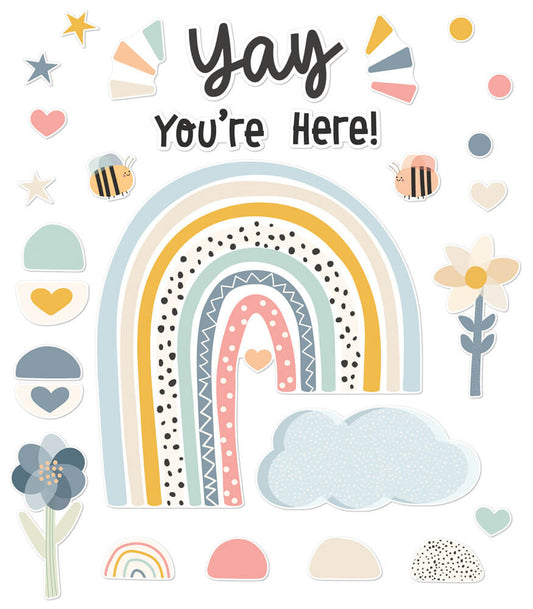 Yay You're Here! Bulletin Board Set