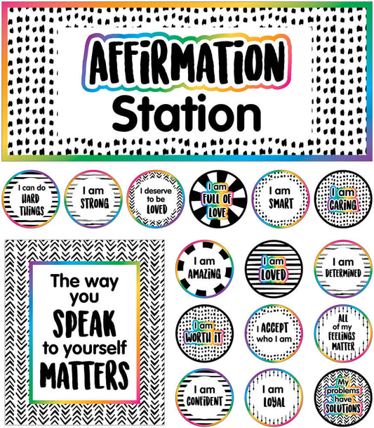 Affirmation Station Bulletin Board Set