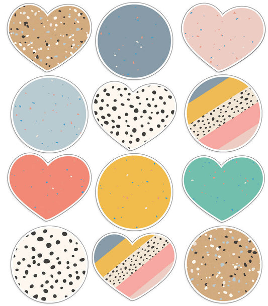 Jumbo Hearts & Dots Cutouts