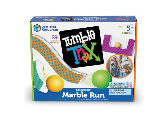 Tumble Trax® Magnetic Marble Run