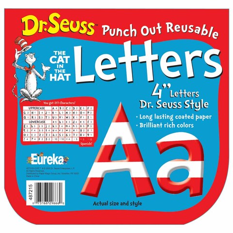 Dr. Seuss™ Stripes Deco Letters