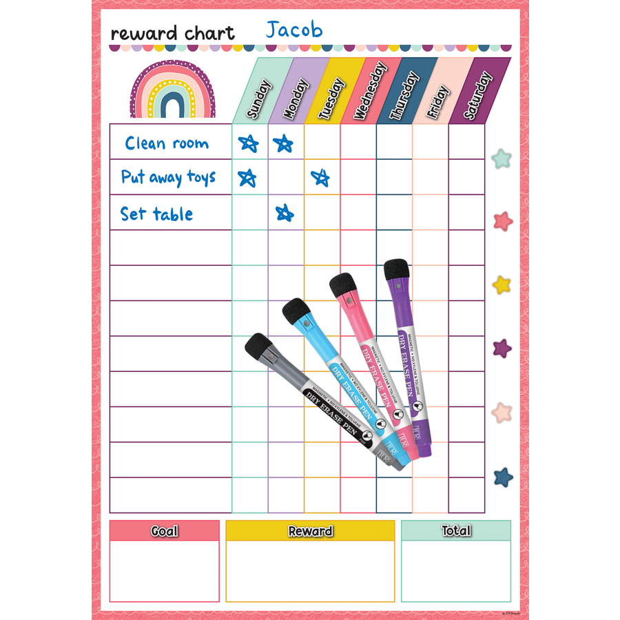 Oh Happy Day Dry-Erase Magnetic Reward Chart