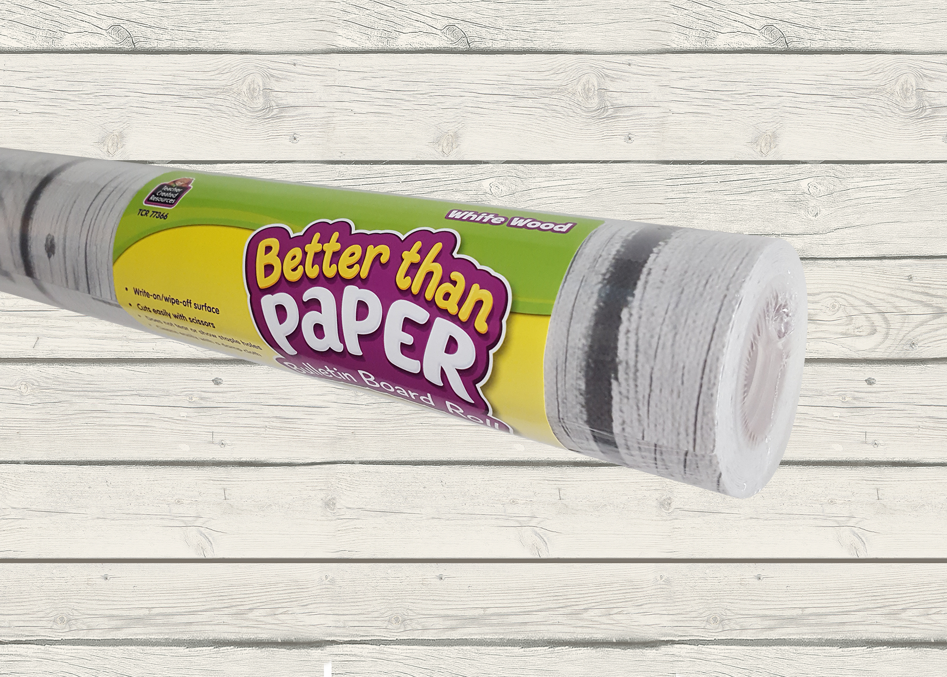 White Wood Better Than Paper® Bulletin Board Roll