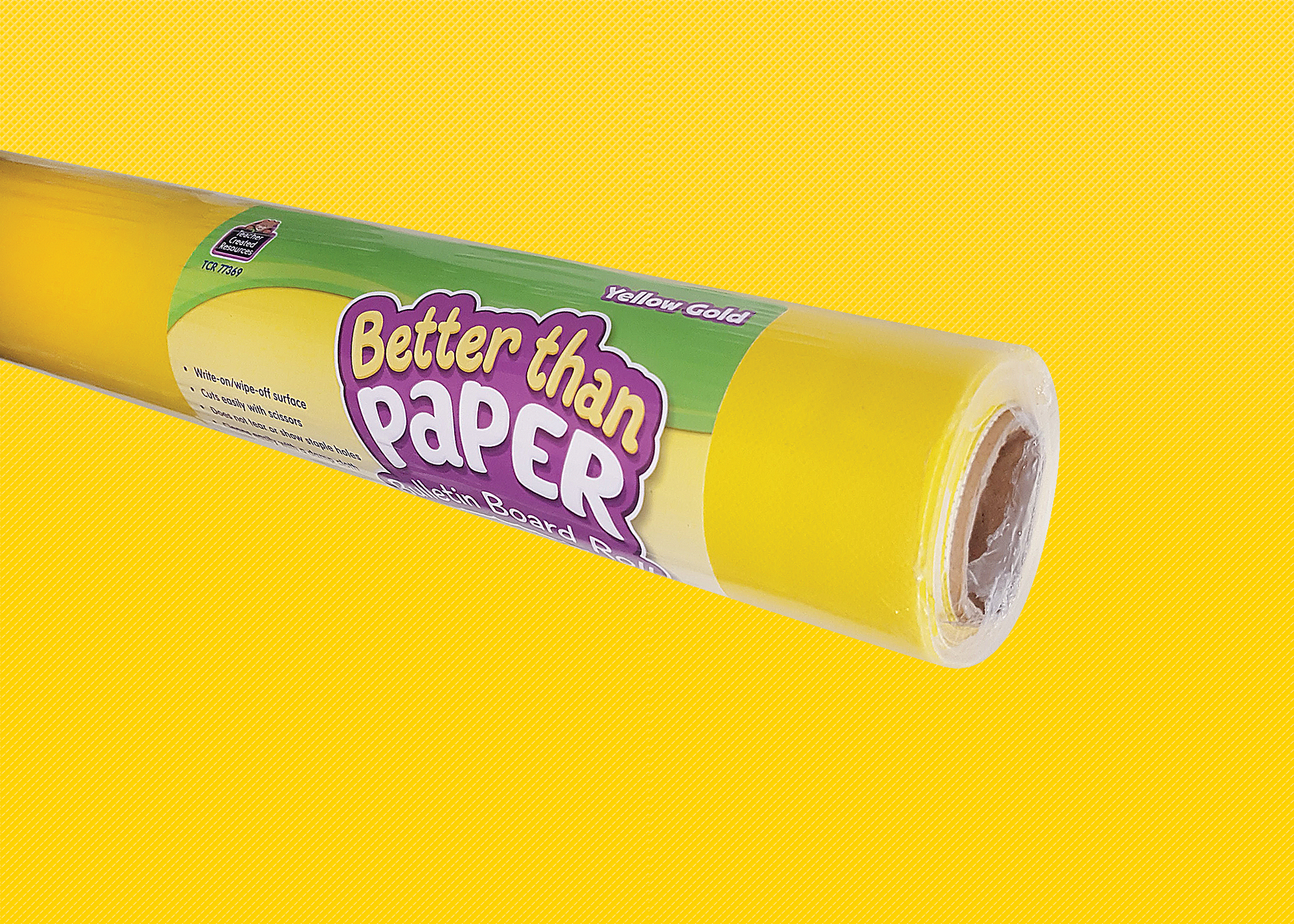 Yellow Gold Better Than Paper® Bulletin Board Roll