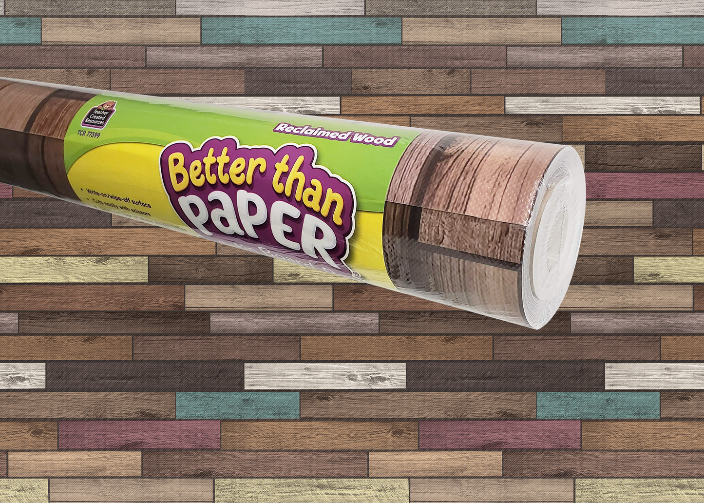 Reclaimed Wood Better Than Paper® Bulletin Board Roll