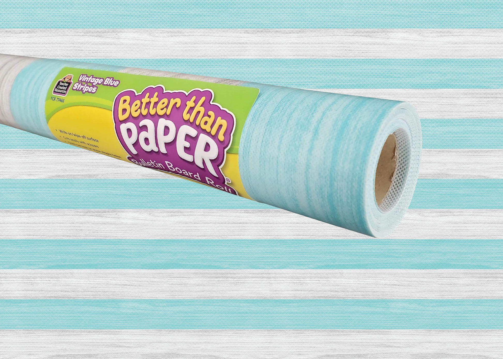 Vintage Blue Stripes Better Than Paper® Bulletin Board Roll – Trendy  Teachers, LLC