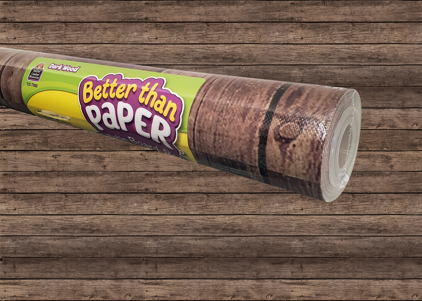 Dark Wood Better Than Paper® Bulletin Board Roll