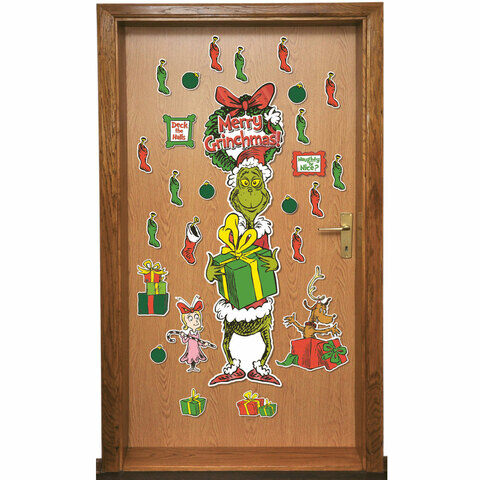 Dr. Seuss™ The Grinch All-In-One Door Decor Kit