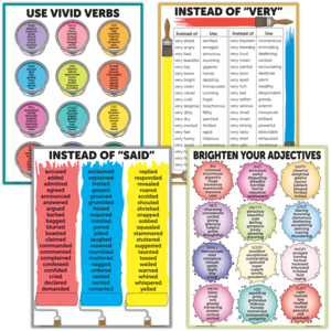Brighten Vocabulary Poster Set