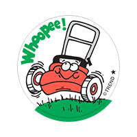 Whoopee!, Green Lawn scent Retro Scratch 'n Sniff Stinky Stickers®